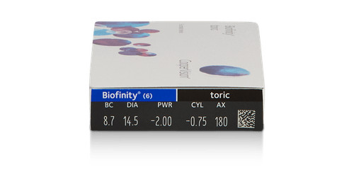 Biofinity® Toric 6