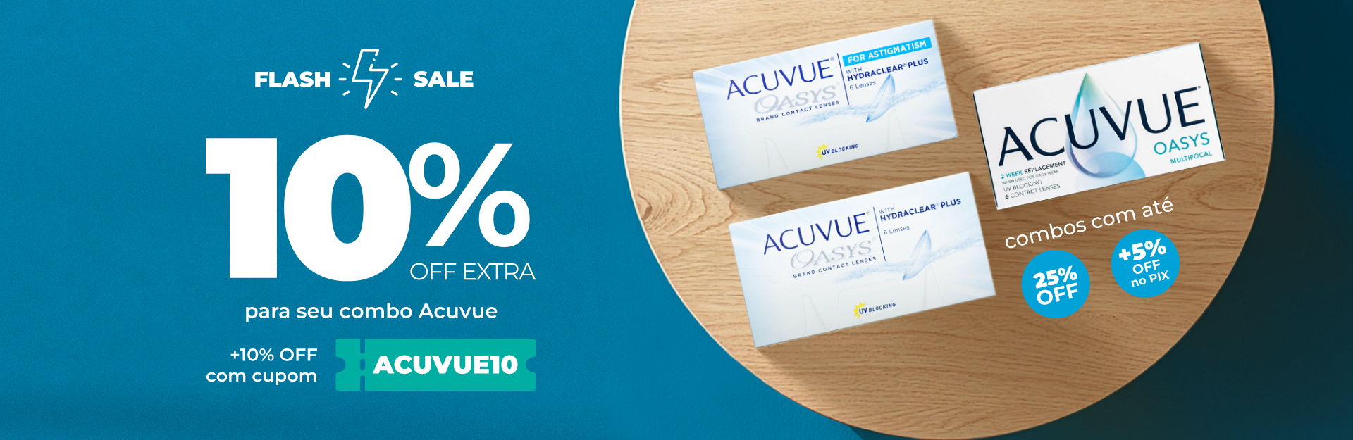 Flash sale acuvue